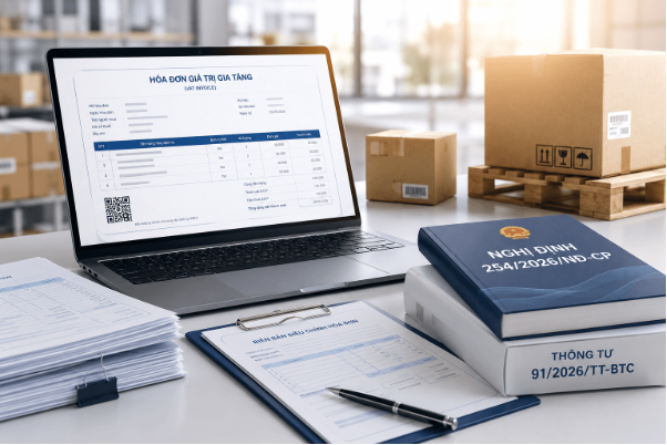 Mẫu hóa đơn điện tử và các biểu mẫu, chứng từ điện tử mới nhất 2026