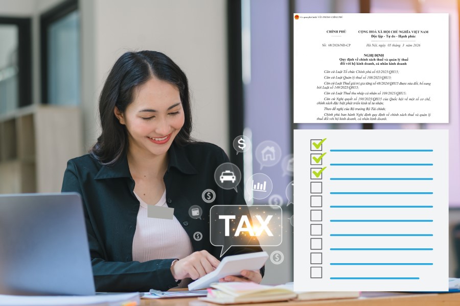 Nghị định 68/2026/NĐ-CP: 10 điểm đáng chú ý về quản lý thuế đối với hộ kinh doanh