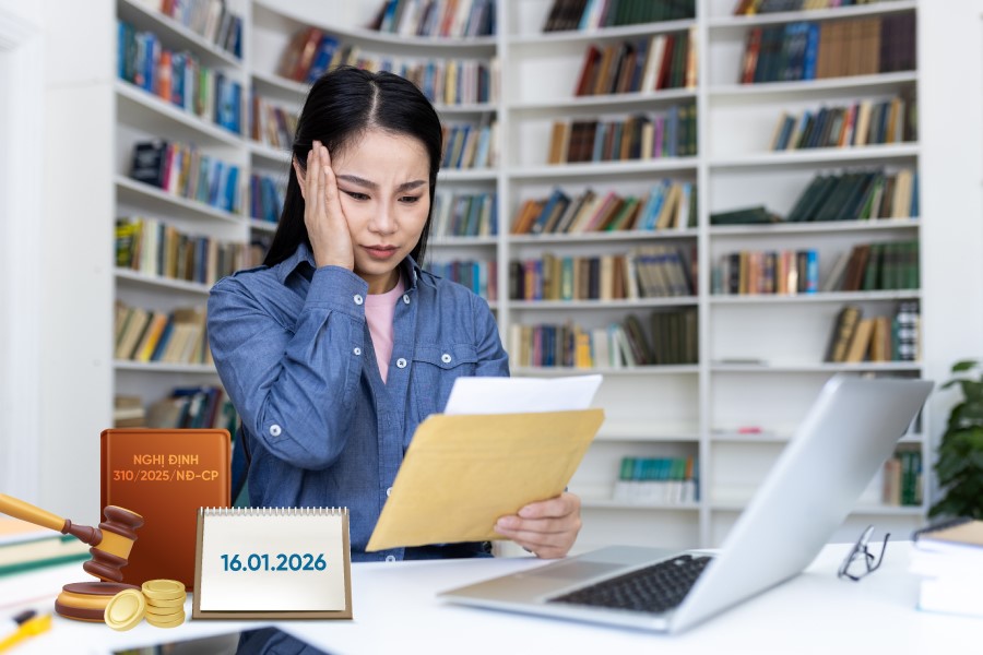 Mức phạt lũy tiến với hành vi không lập hóa đơn từ 16/01/2026 theo Nghị định 310/2025/NĐ-CP
