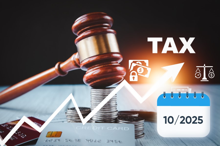 5 Chính sách mới về thuế có hiệu lực từ tháng 10/2025