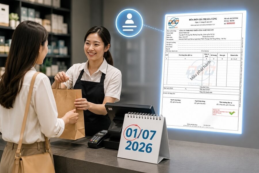 Từ 01/7/2026: Hóa đơn phải ghi "Bán cho người tiêu dùng" nếu người mua không cung cấp thông tin