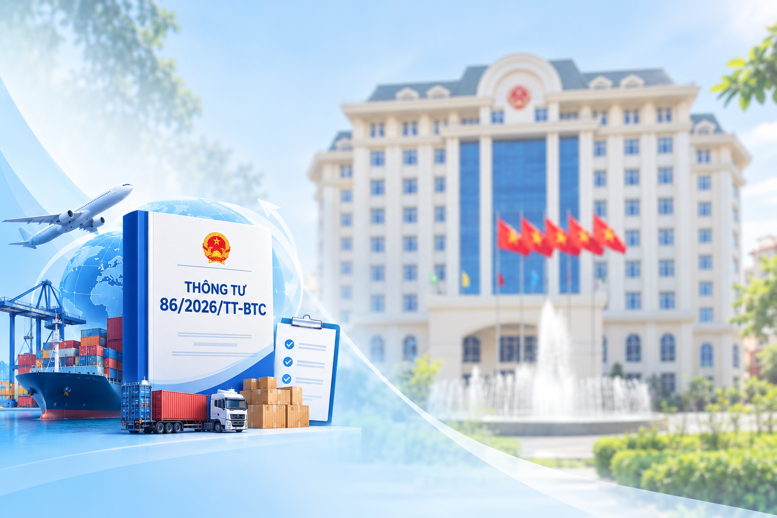 Thông tư 86/2026/TT-BTC: Những điểm mới về quản lý thuế đối với hàng hóa xuất khẩu, nhập khẩu từ ngày 01/7/2026