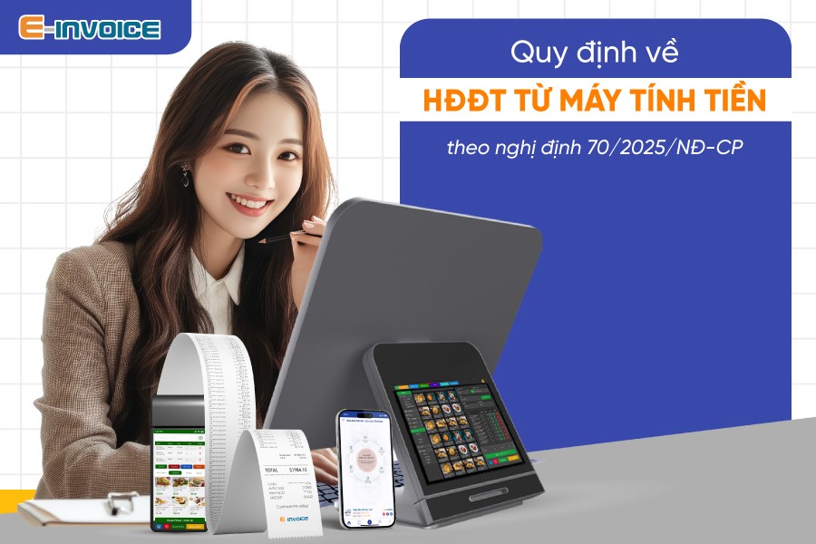 Nghị quyết số 124/NQ-CP: Trong quý II/2025, các địa phương hoàn thành triển khai hóa đơn điện tử khởi tạo từ máy tính tiền