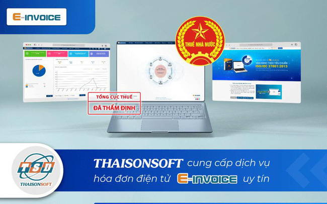 ThaisonSoft chính thức cung cấp dịch vụ nhận, truyền và lưu trữ HĐĐT
