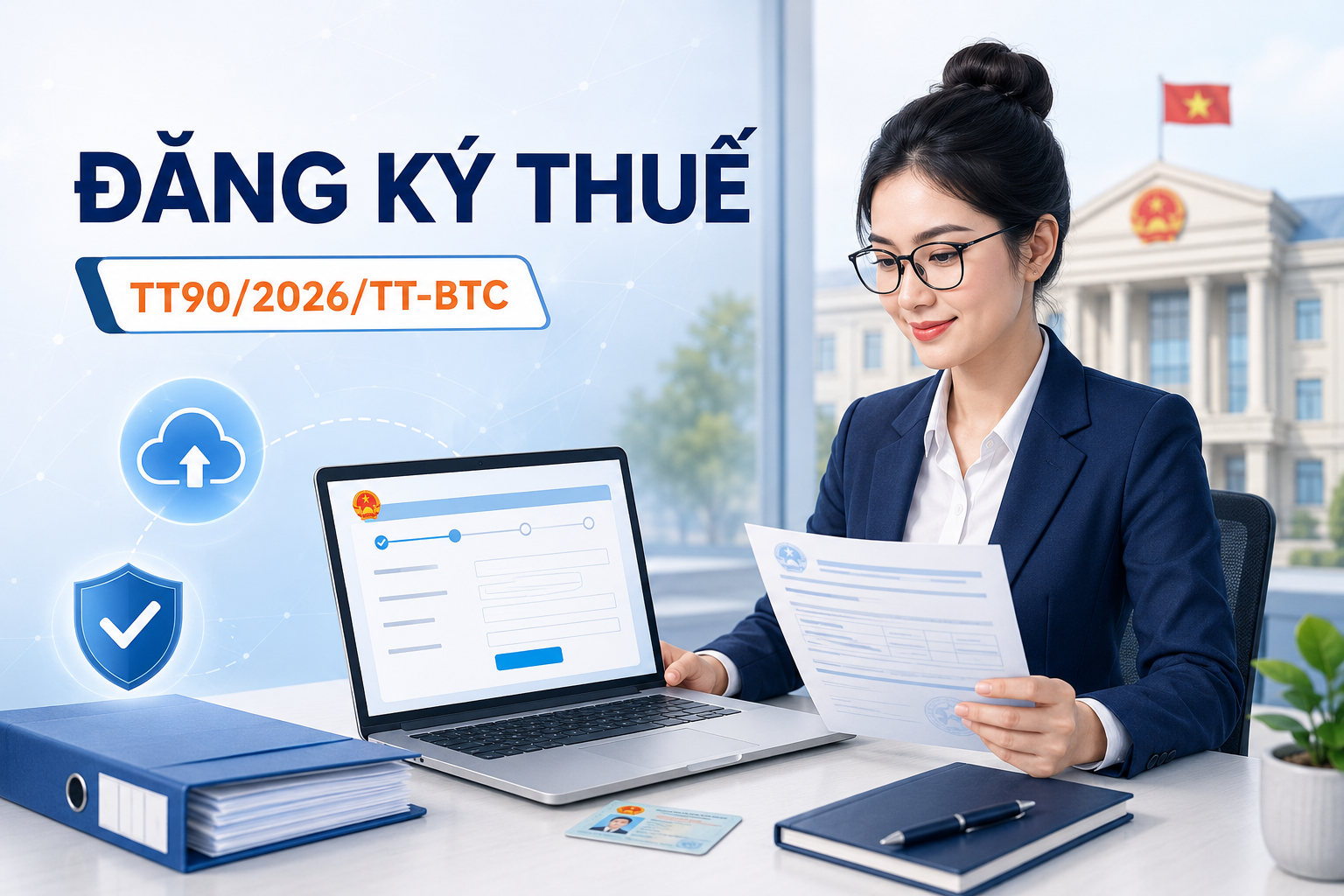 Hướng dẫn đăng ký thuế lần đầu theo thông tư 90/2026/TT-BTC