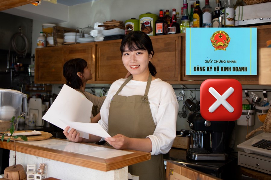 Các trường hợp không được đăng ký, không phải đăng ký và thủ tục lập hộ kinh doanh