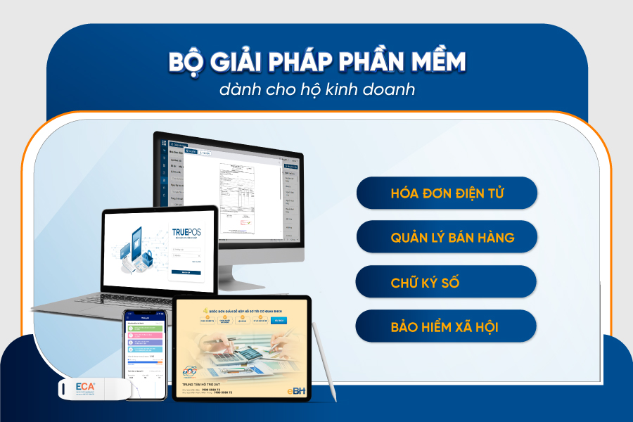 Ưu đãi đặc biệt cho hộ kinh doanh: Miễn phí trọn bộ giải pháp Hóa đơn điện tử E-invoice khởi tạo từ máy tính tiền TruePos