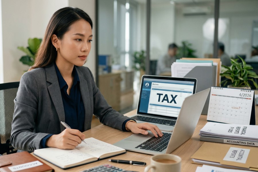 Tháng 4/2026: Hộ kinh doanh cần hoàn thành những thủ tục gì để không bị xử phạt?