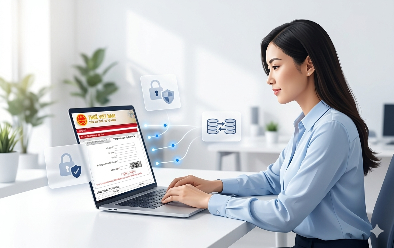Hướng dẫn kiểm tra mã số thuế đã đồng bộ với số định danh cá nhân hay chưa