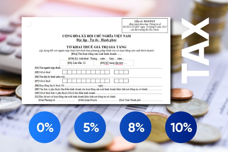 Kinh doanh hàng hóa, dịch vụ chịu nhiều mức thuế GTGT thì kê khai thuế như thế nào?