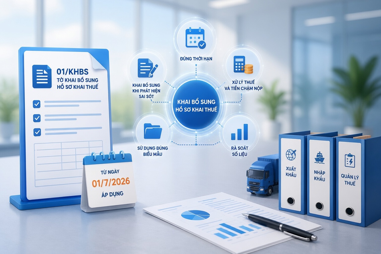 Hướng dẫn khai bổ sung hồ sơ khai thuế từ 1/7/2026 theo Thông tư 89/2026/TT-BTC
